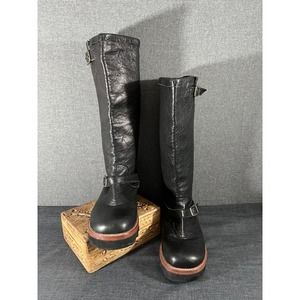 Jim Barnier Tall Black Leather Boots